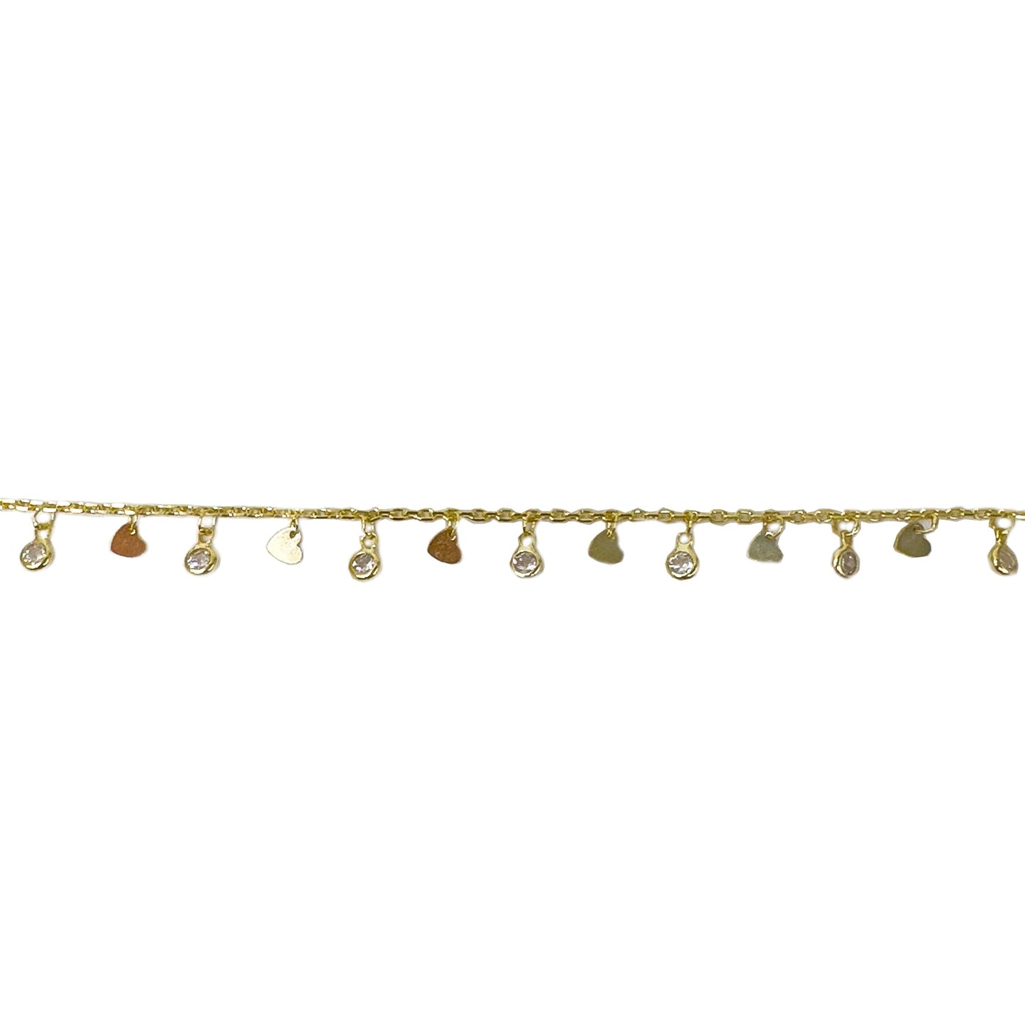Heart Stone Anklet