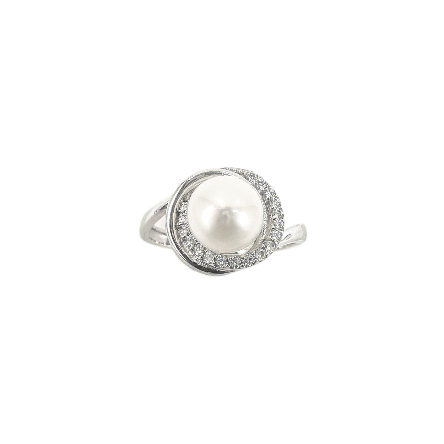 Stone Pearl Ring