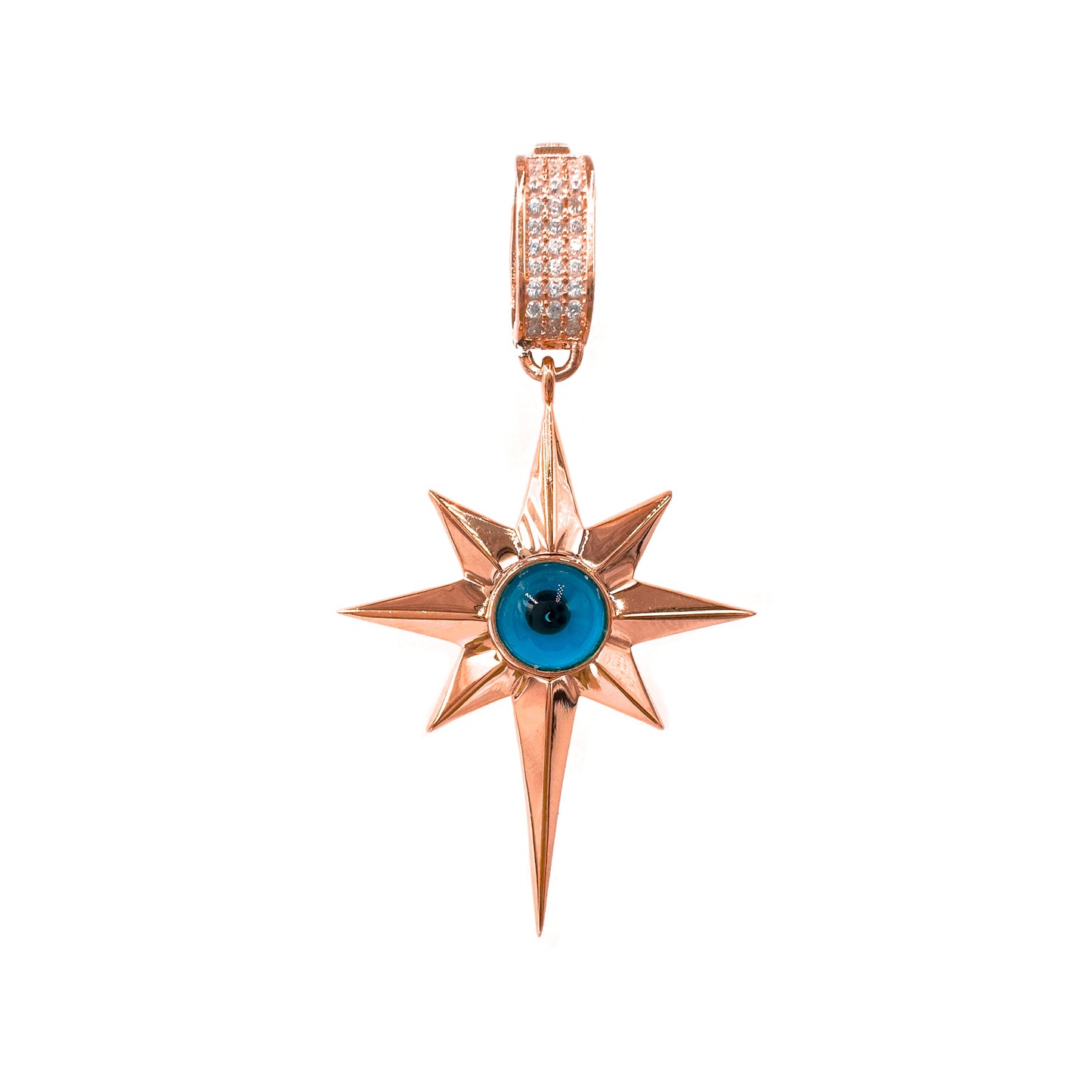 Evil Eye Polar Star Pendant / Charm