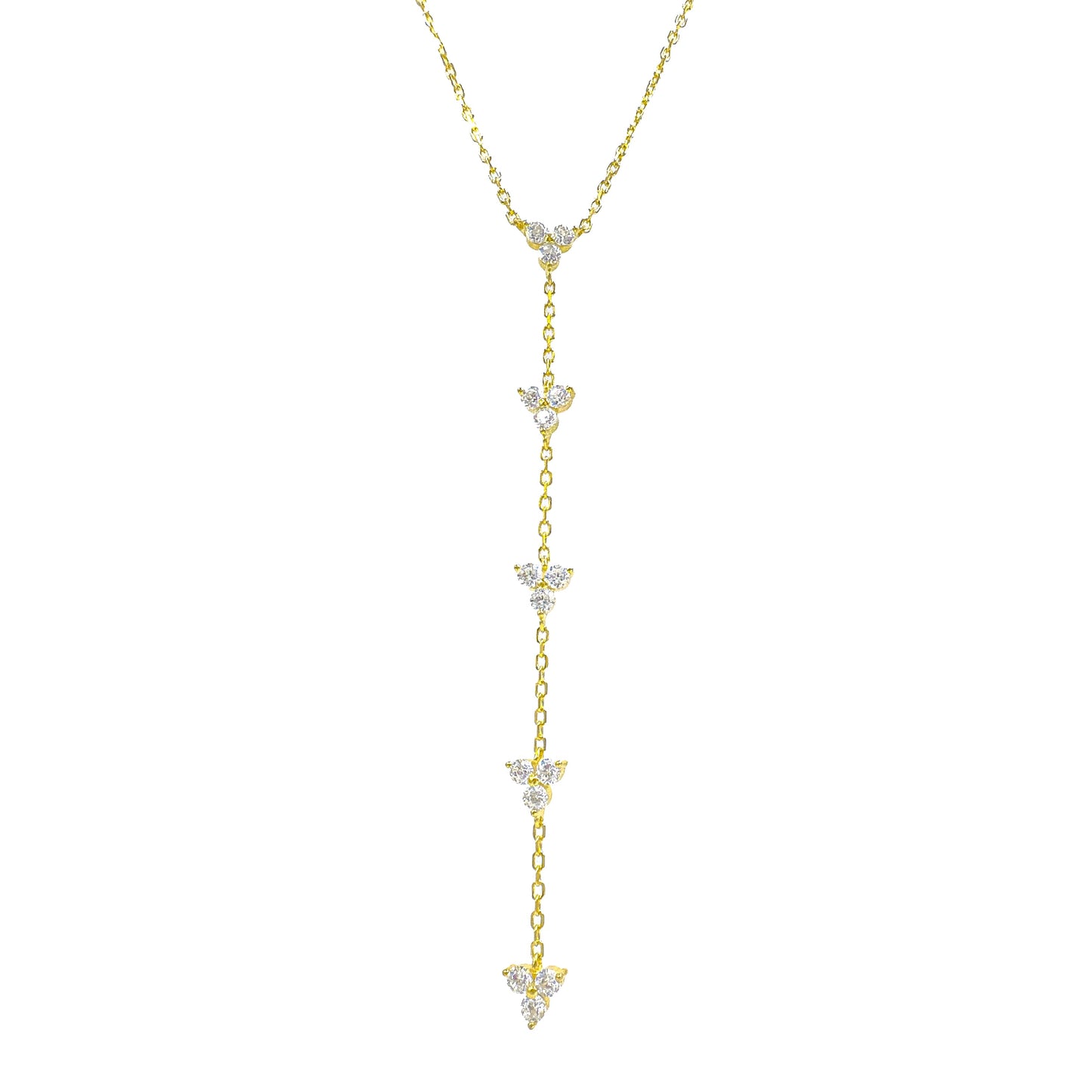 Marquise Stone Y Necklace
