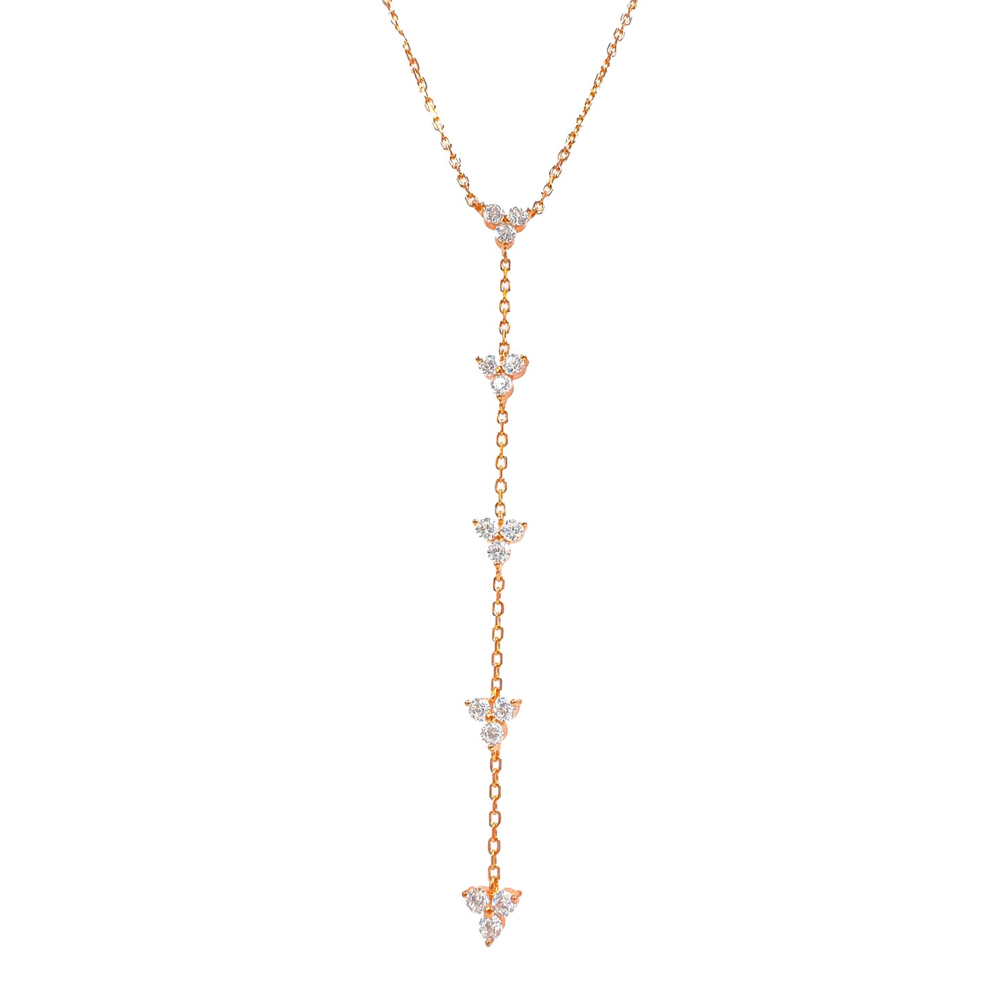 Marquise Stone Y Necklace