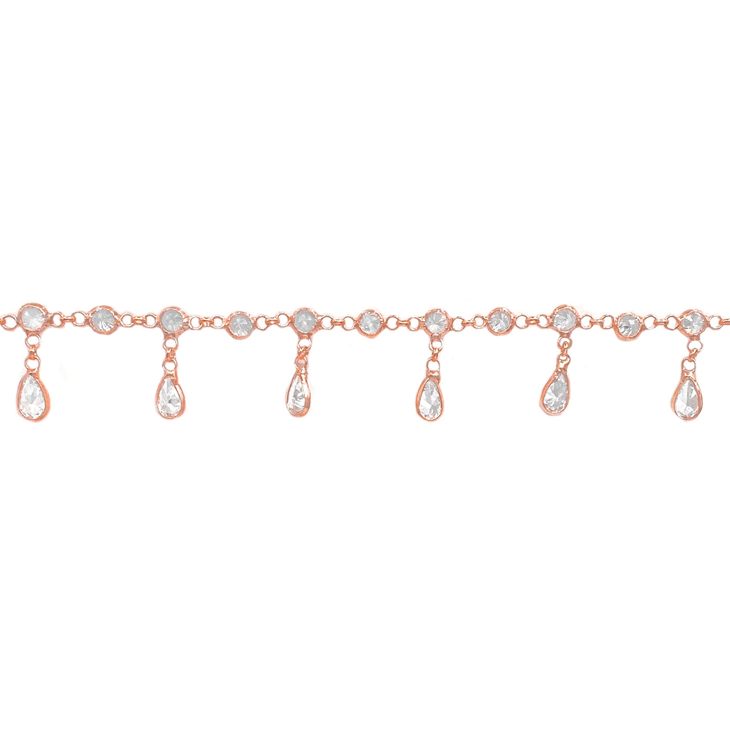 Drop Stone Anklet