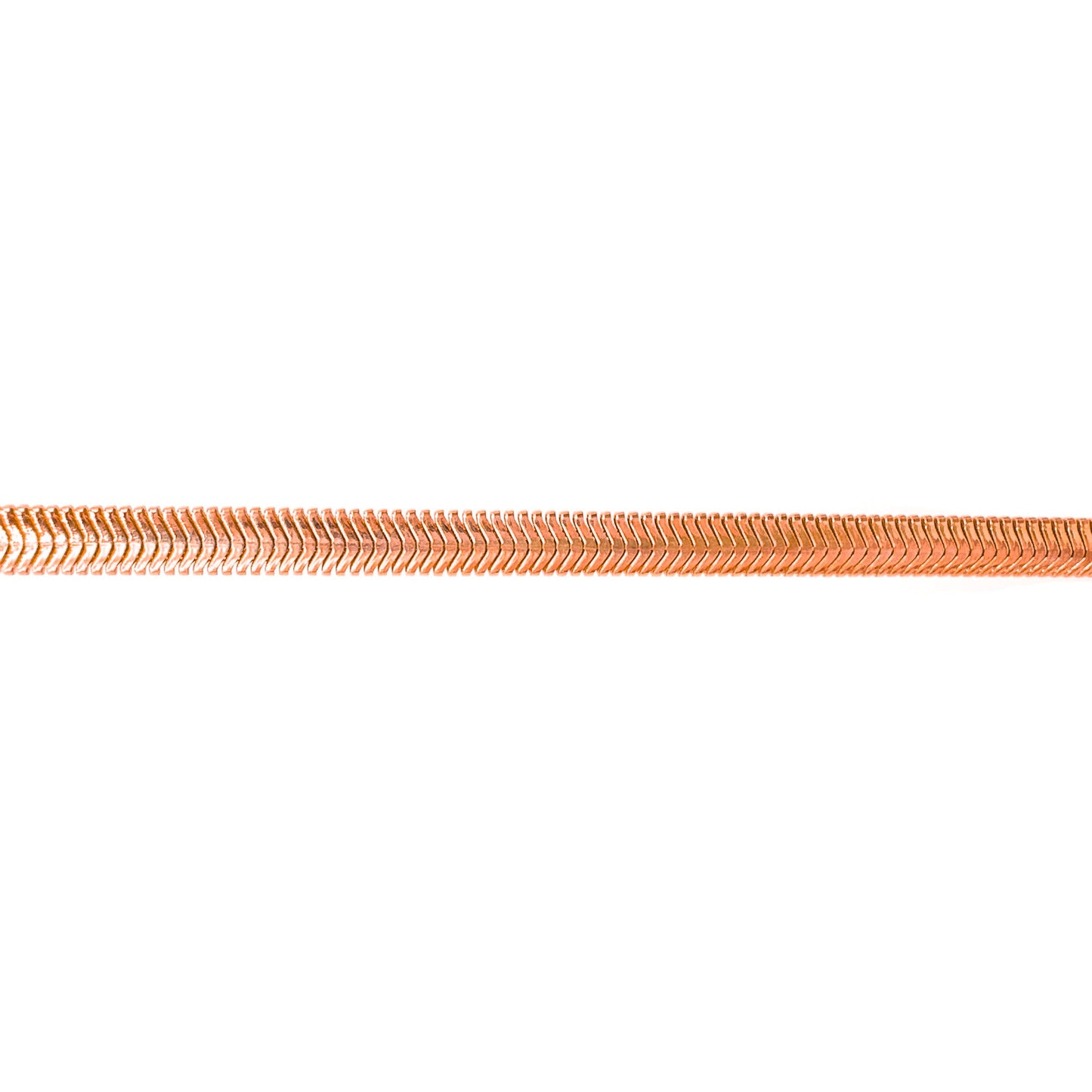Two mm Herringbone Bracelet