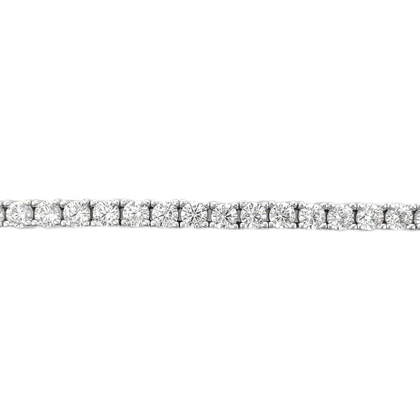 Two and a half mm Ice Cut Tennis Bracelet