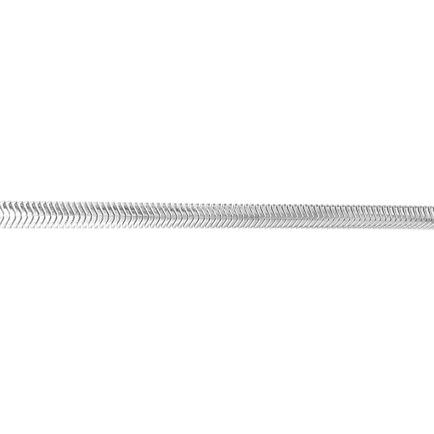 Two mm Herringbone Bracelet