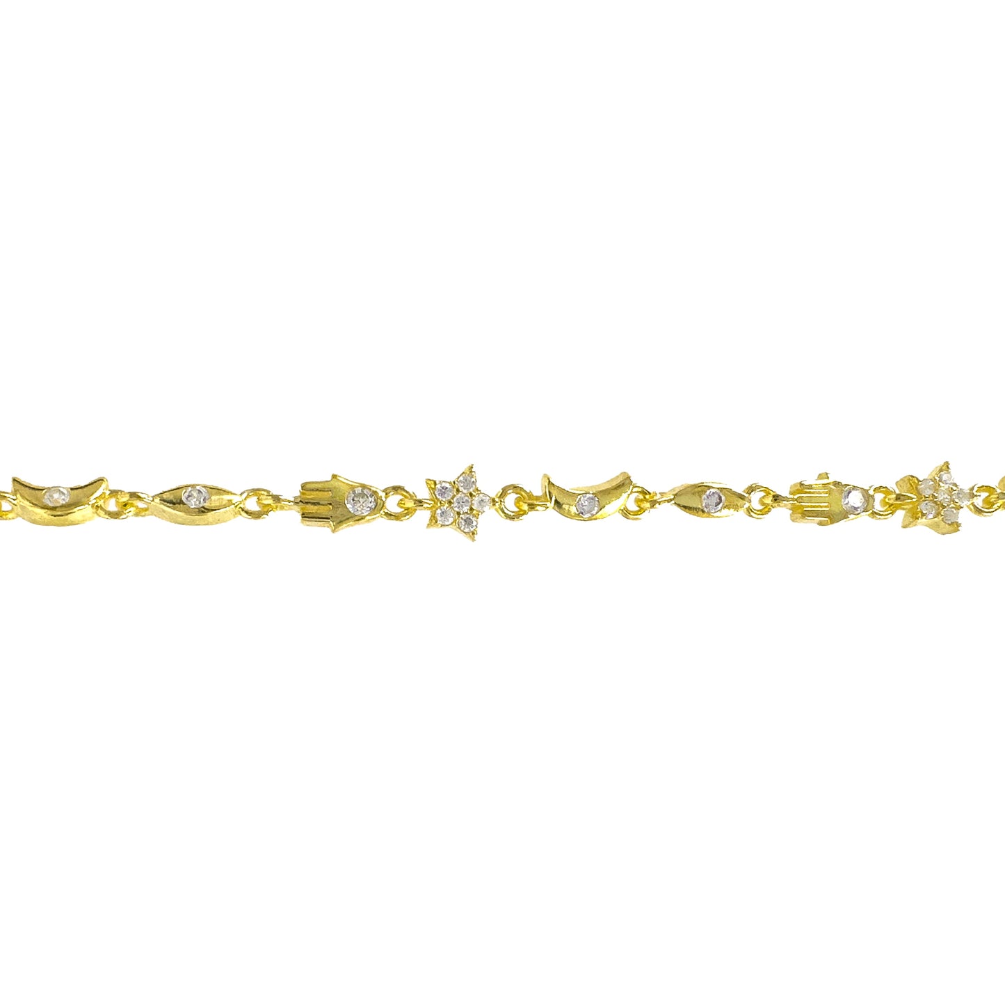 Bella Figured Sequential Bracelet