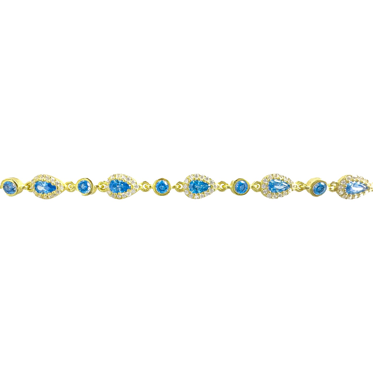 Drop Model Colorful Stone Bracelet