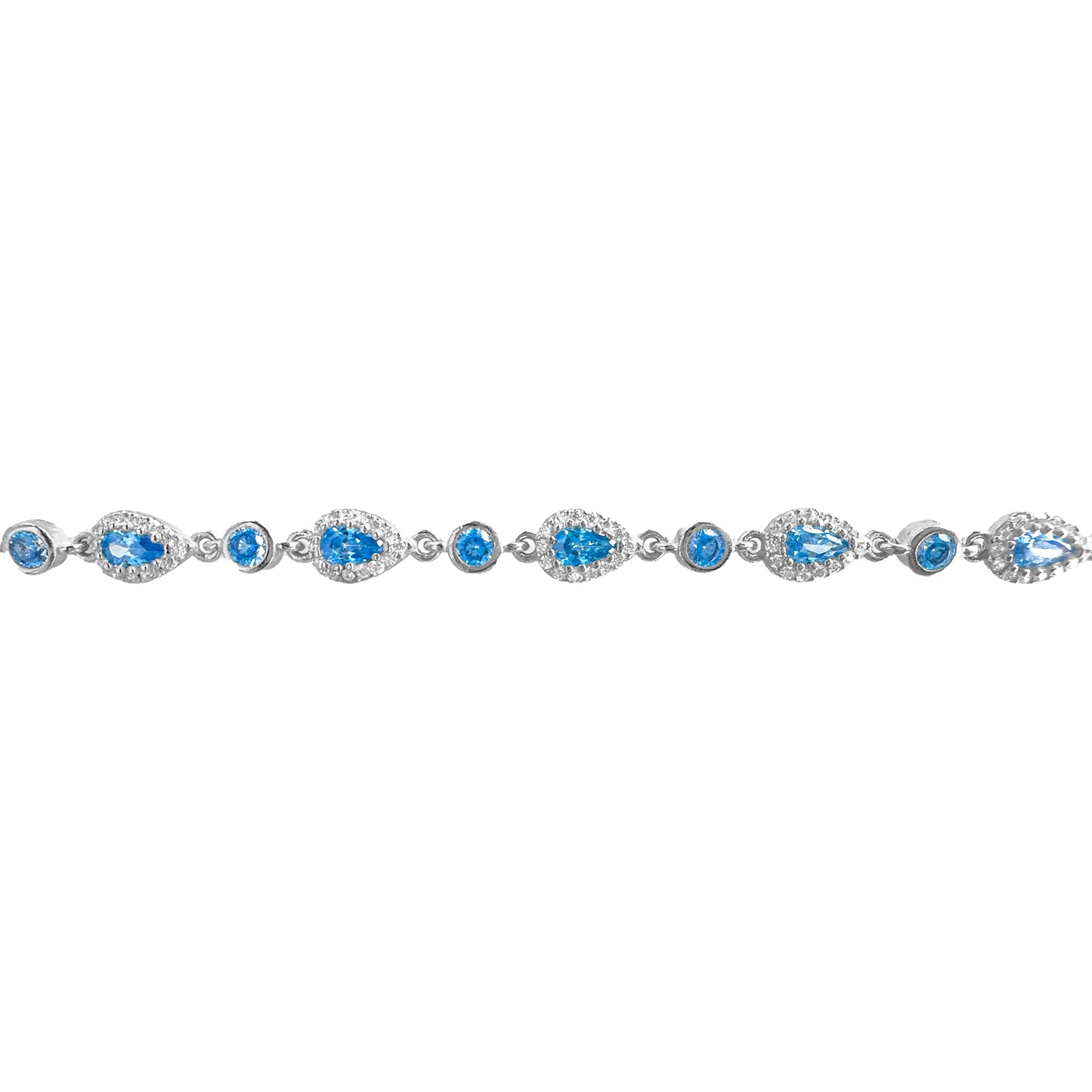 Drop Model Colorful Stone Bracelet