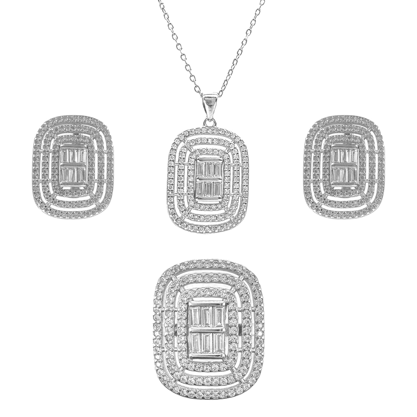 Oval Baguette Set