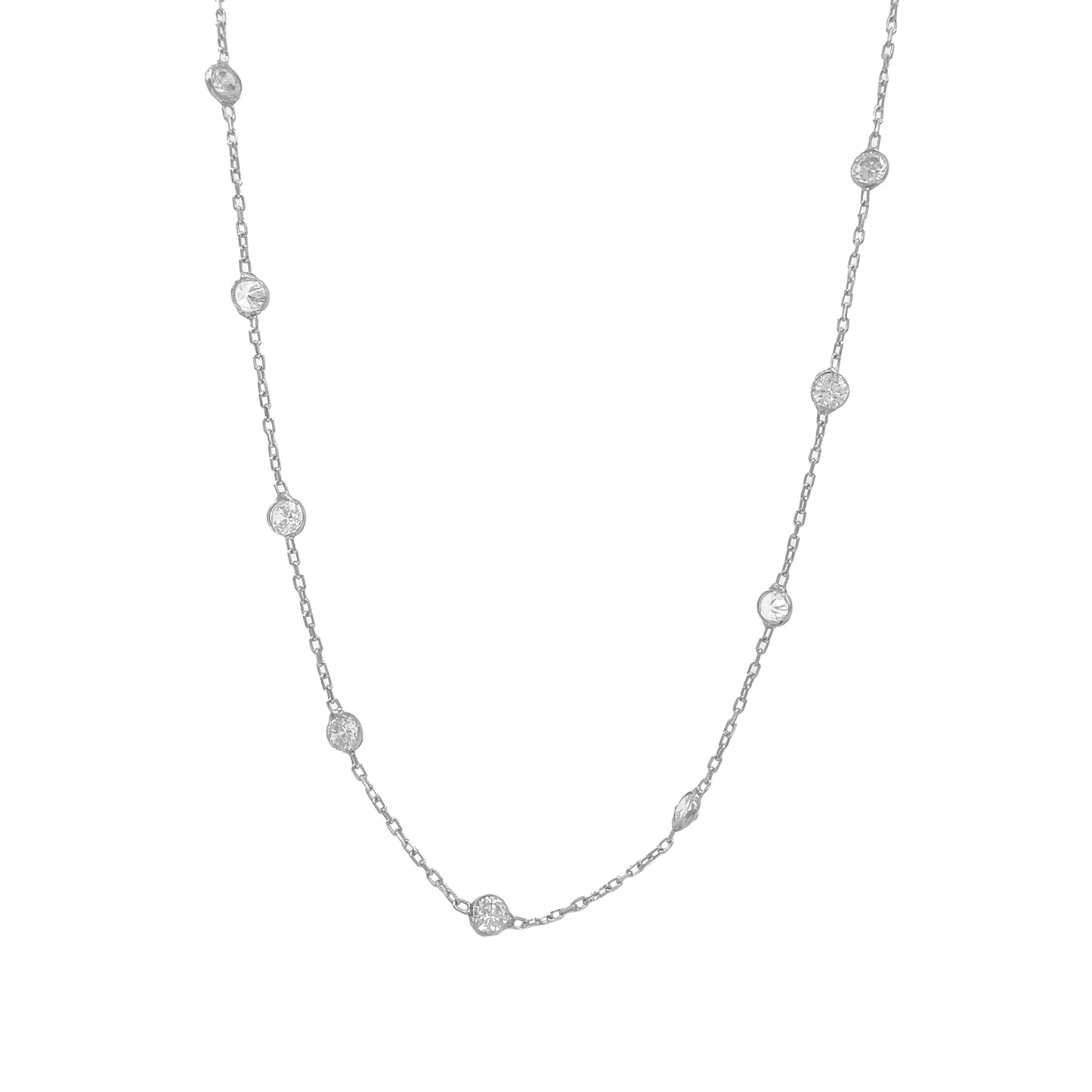 Designer Stone Chain Necklace