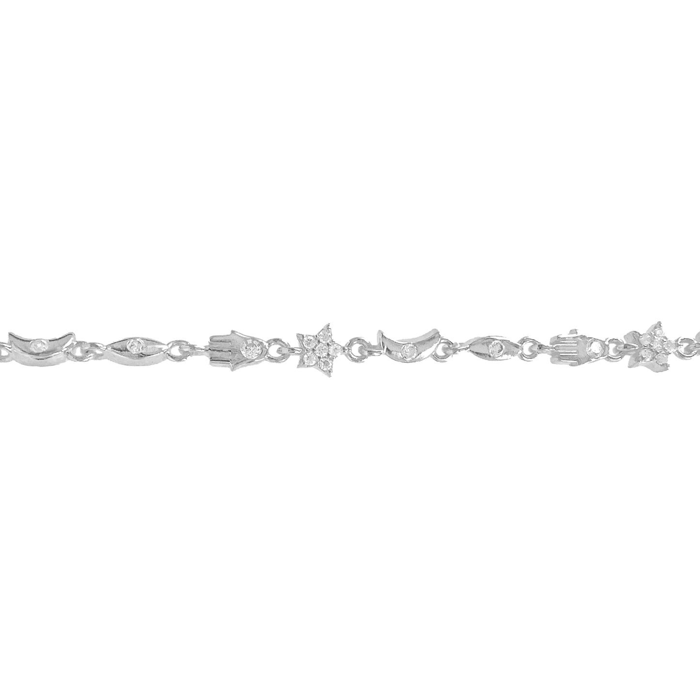 Bella Figured Sequential Bracelet
