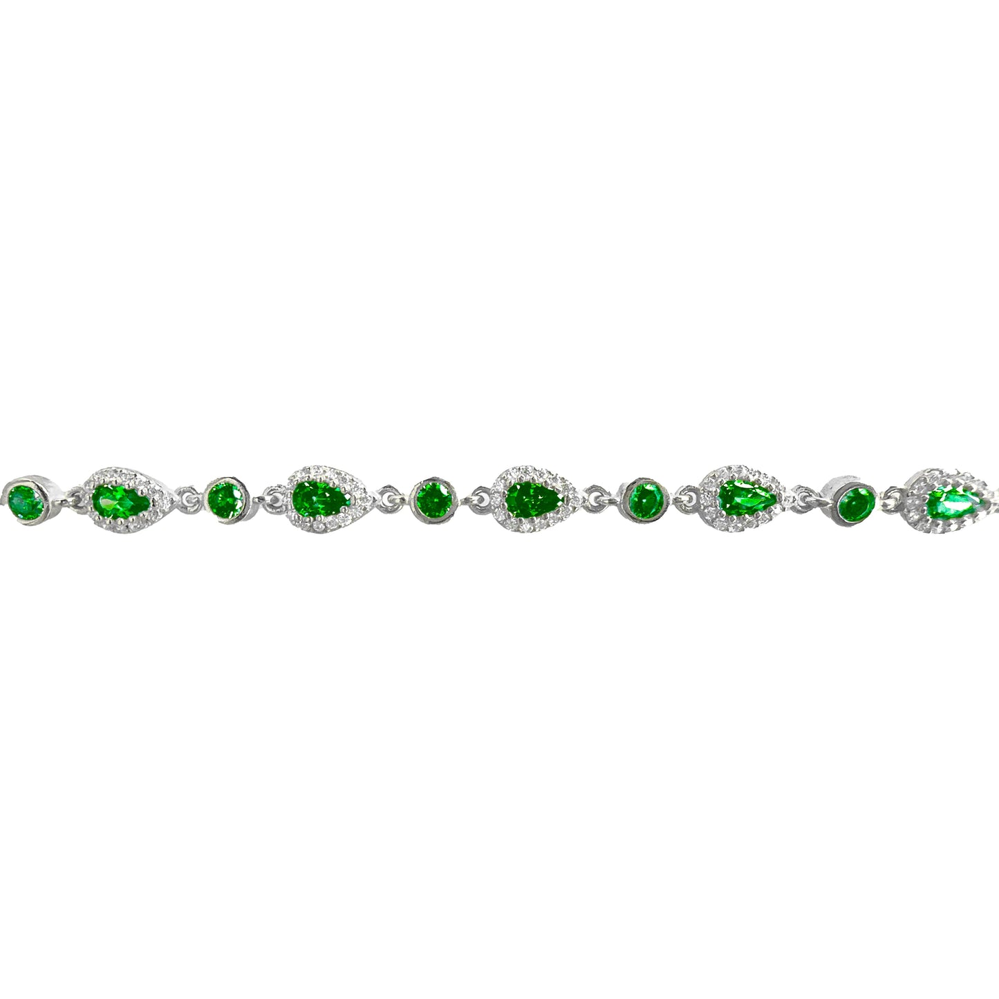 Drop Model Colorful Stone Bracelet
