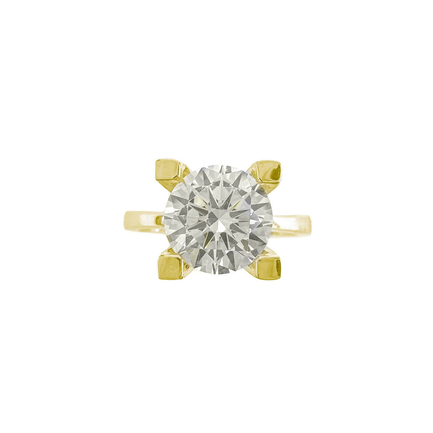 0.80 Carat G-Color Solitaire Ring