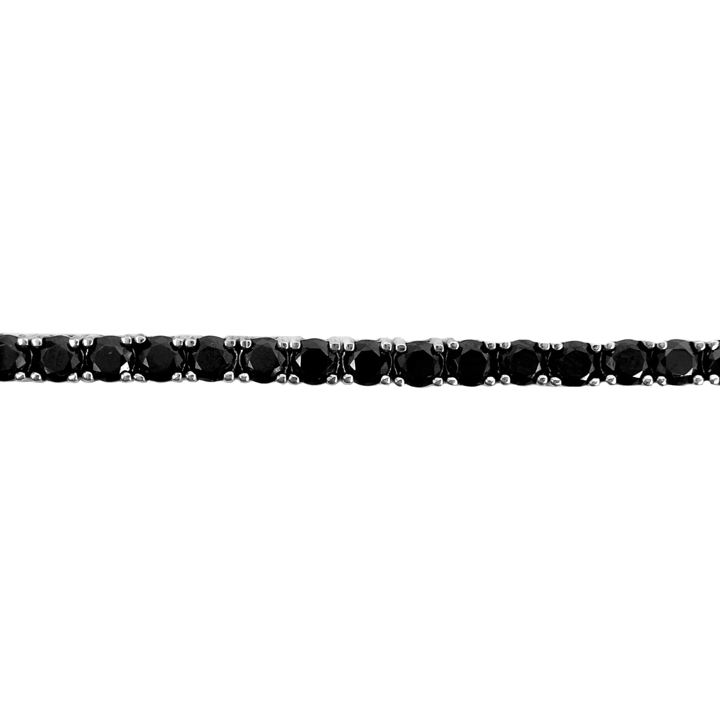 Black Zircon Tennis Bracelet