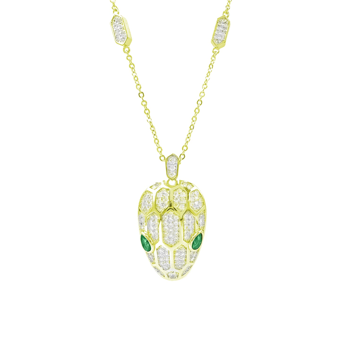 Stone Snake Necklace