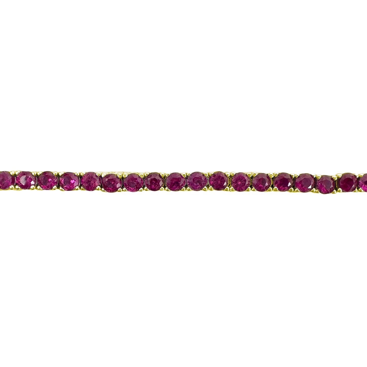 Fuchsia Colored Tennis Bracelet