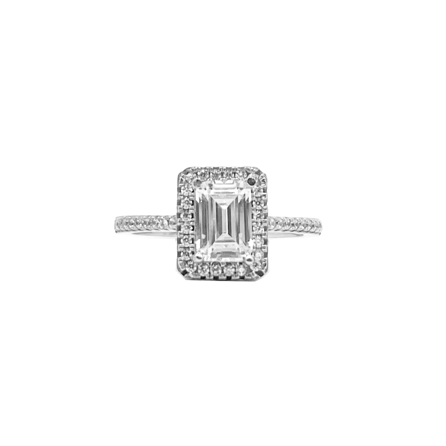 Rectangular Solitaire Ring