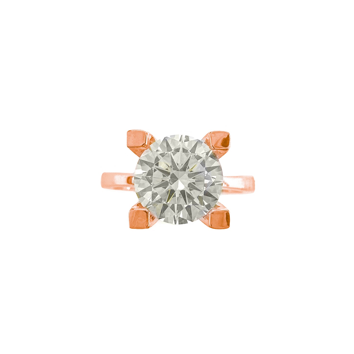 0.80 Carat G-Color Solitaire Ring