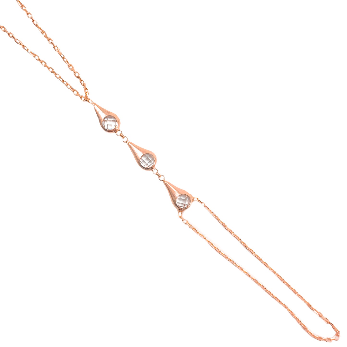 Stone Crystal Handchain