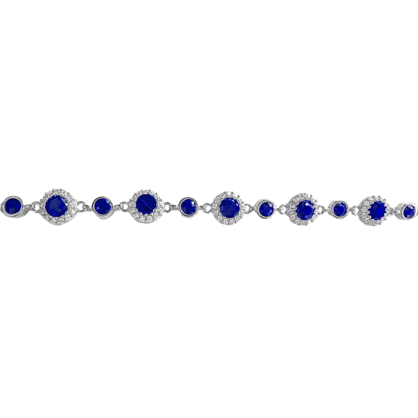 Round Colored Stone Mix Bracelet