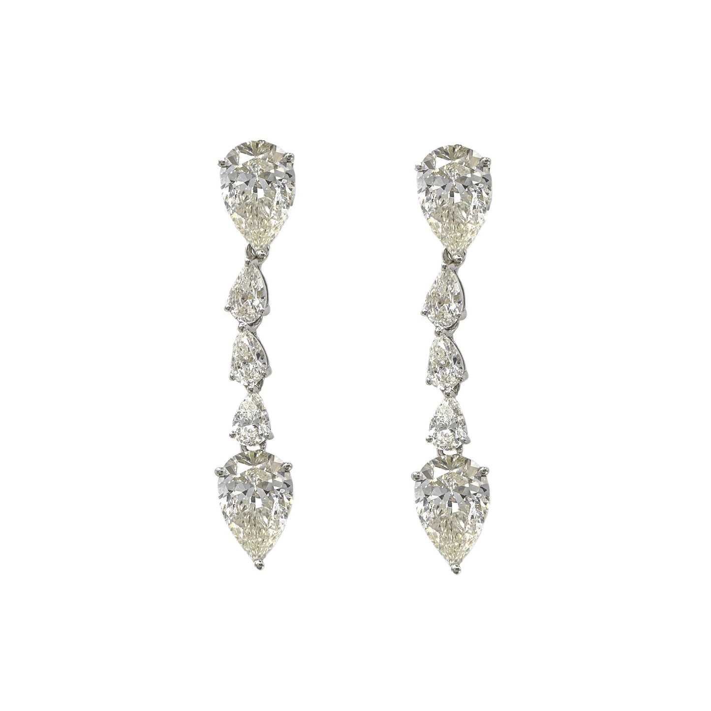 Drop G-Color Pin Earrings