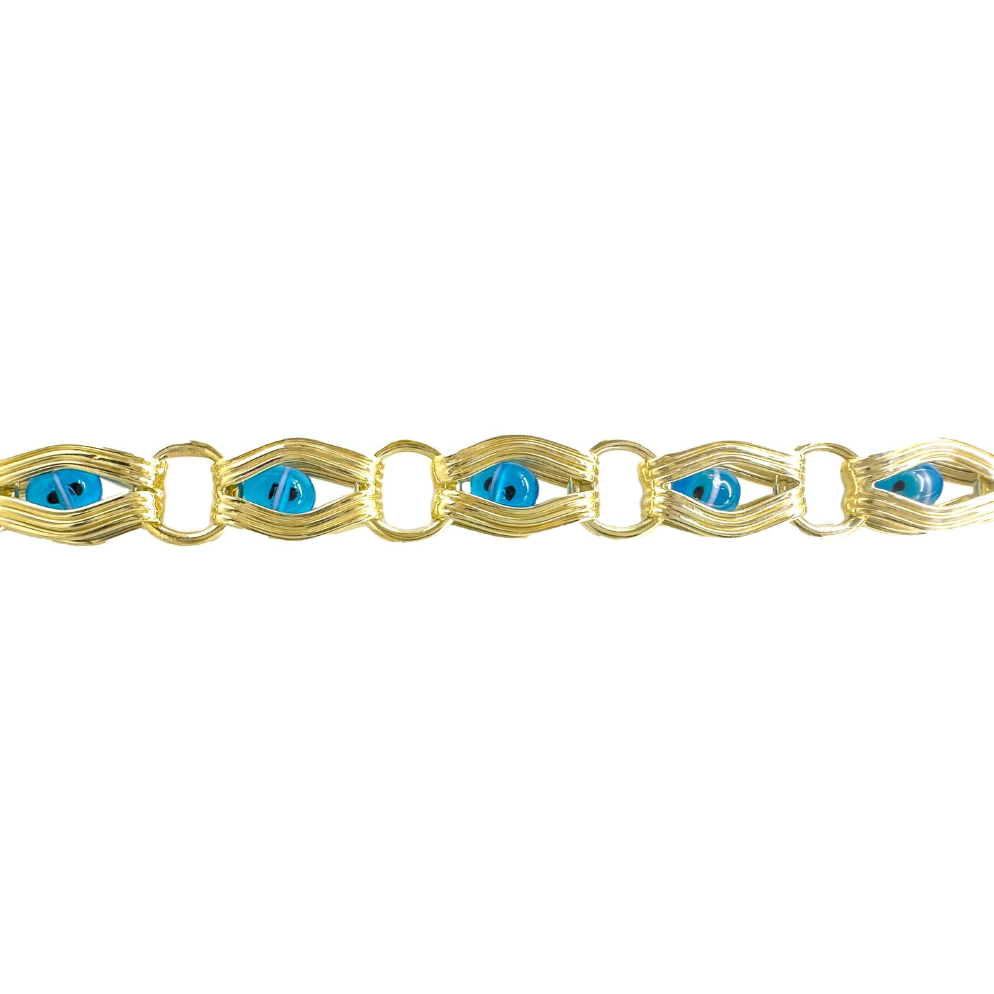 Design Evil Eye Hallow Bracelet