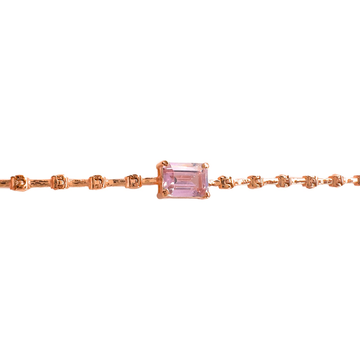 Baguette Stone Design Bracelet
