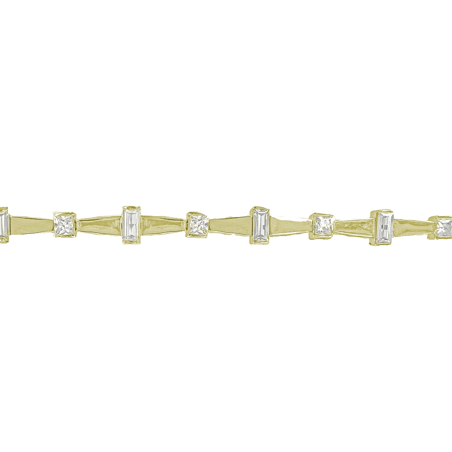 Baguette Stone Bracelet