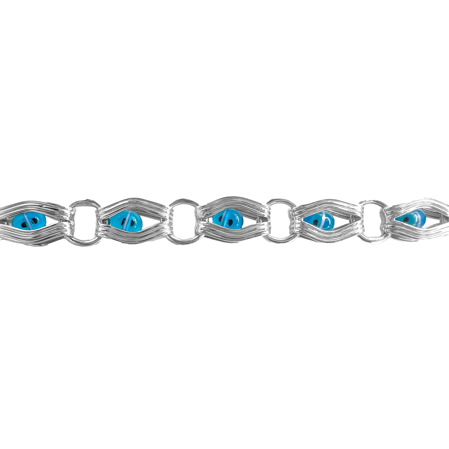 Design Evil Eye Hallow Bracelet