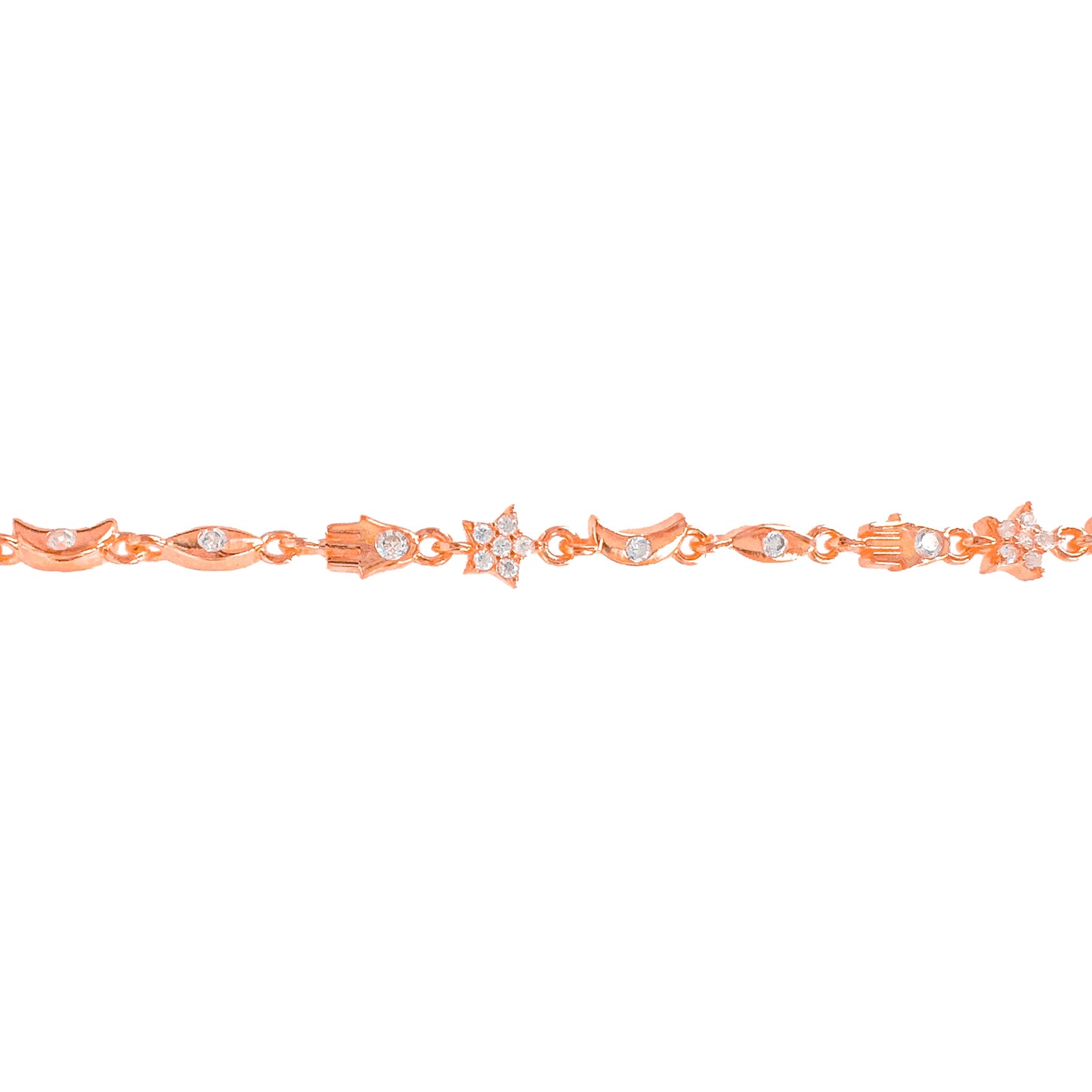 Bella Figured Sequential Bracelet