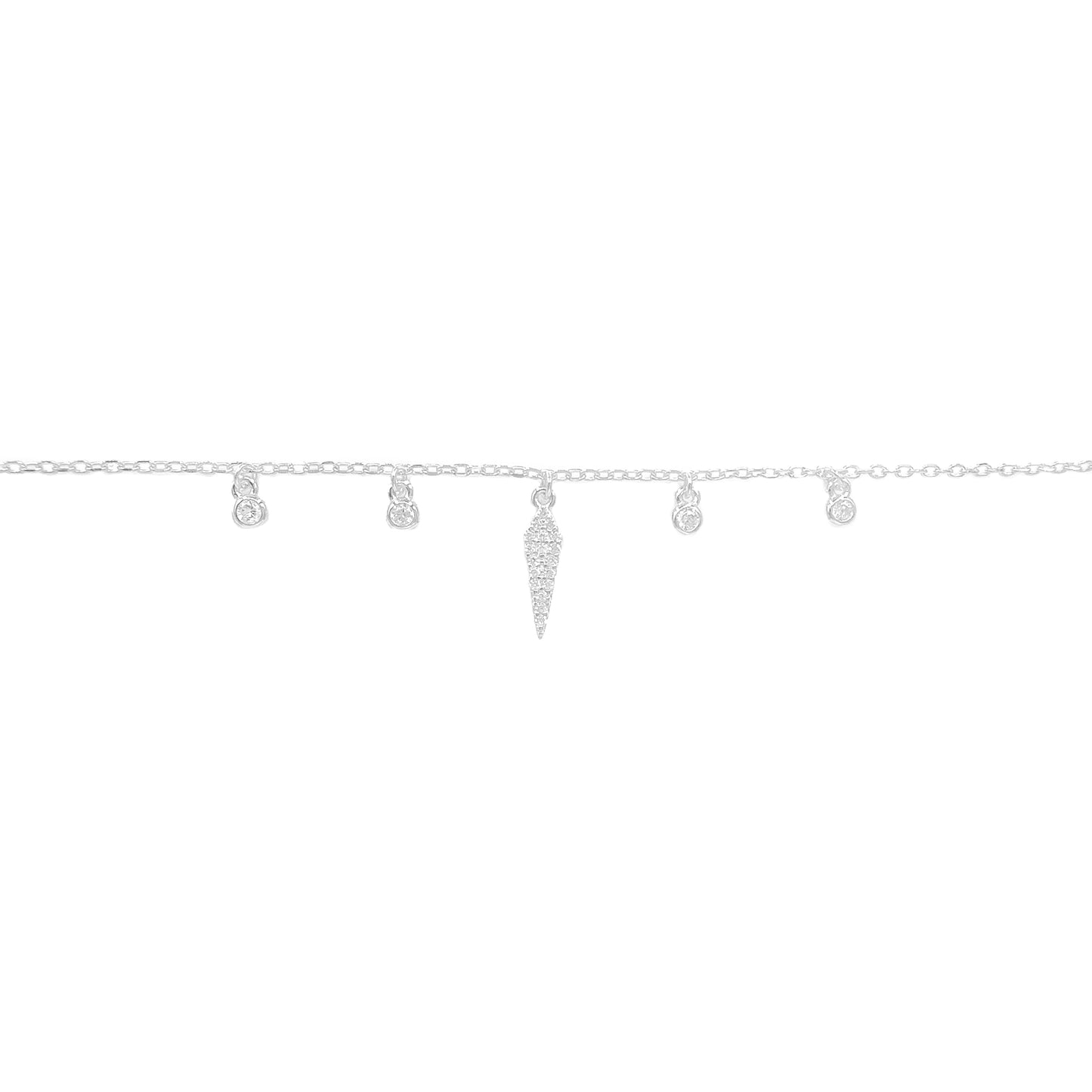 Iris Stone Anklet
