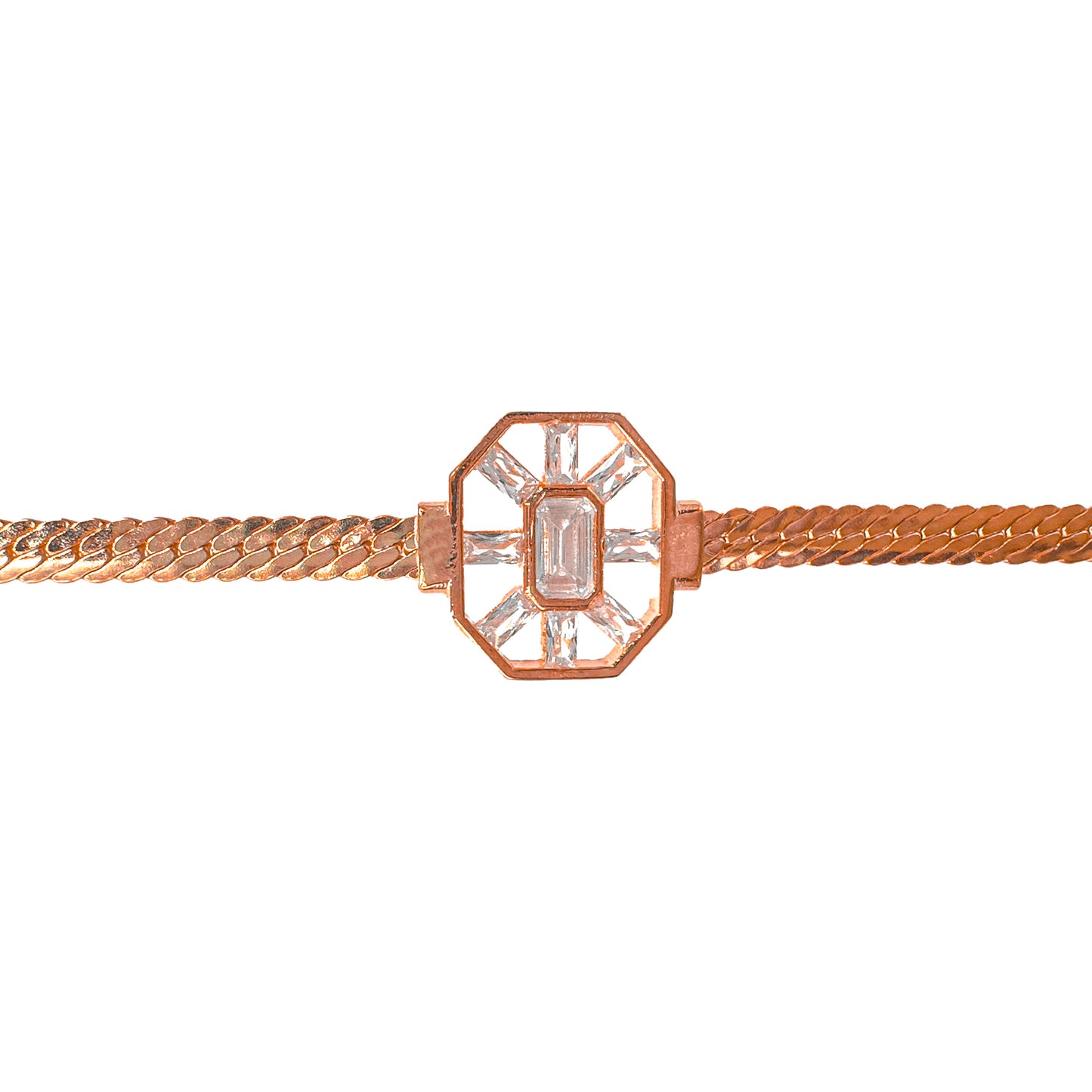 Gala Drop Baguette Bracelet