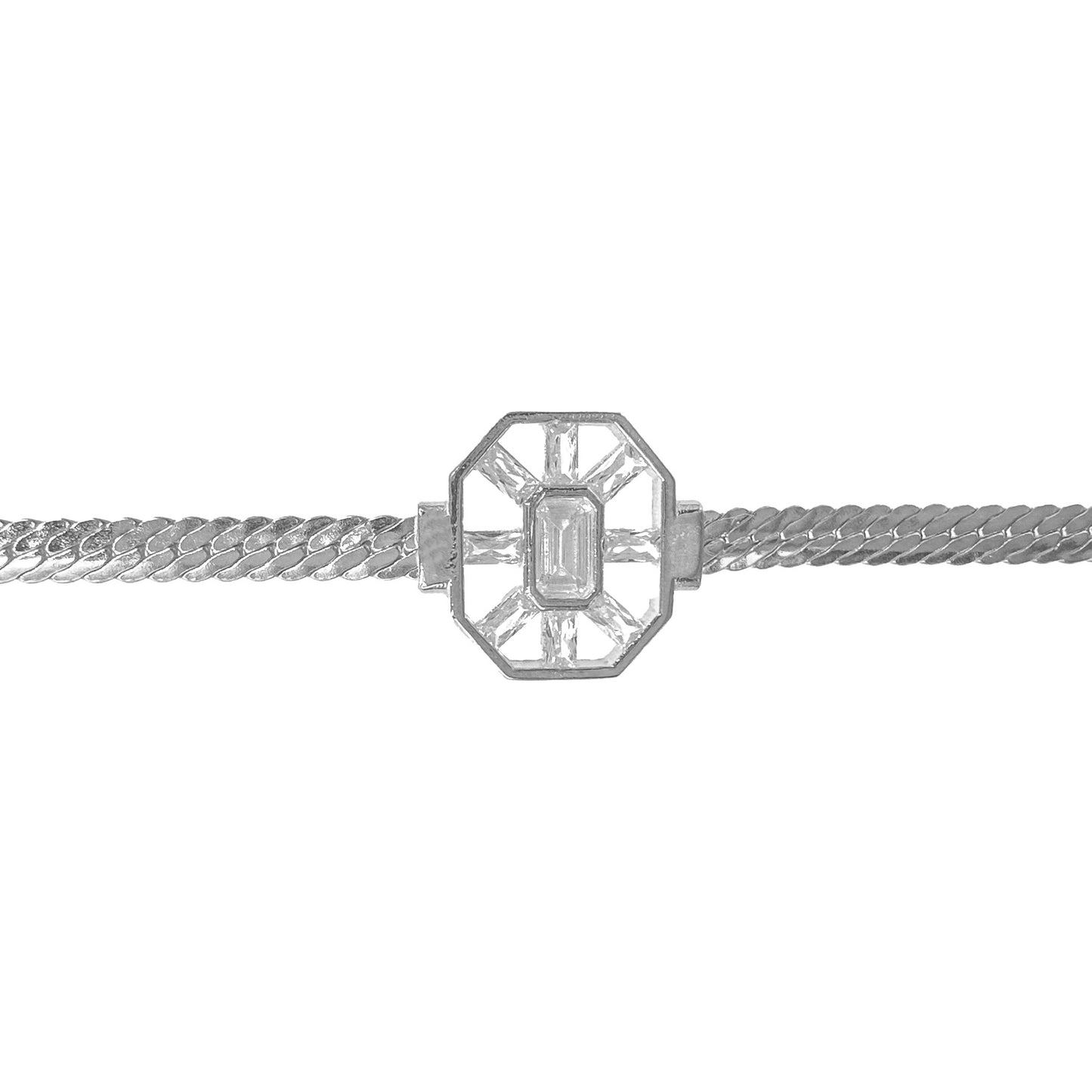 Gala Drop Baguette Bracelet