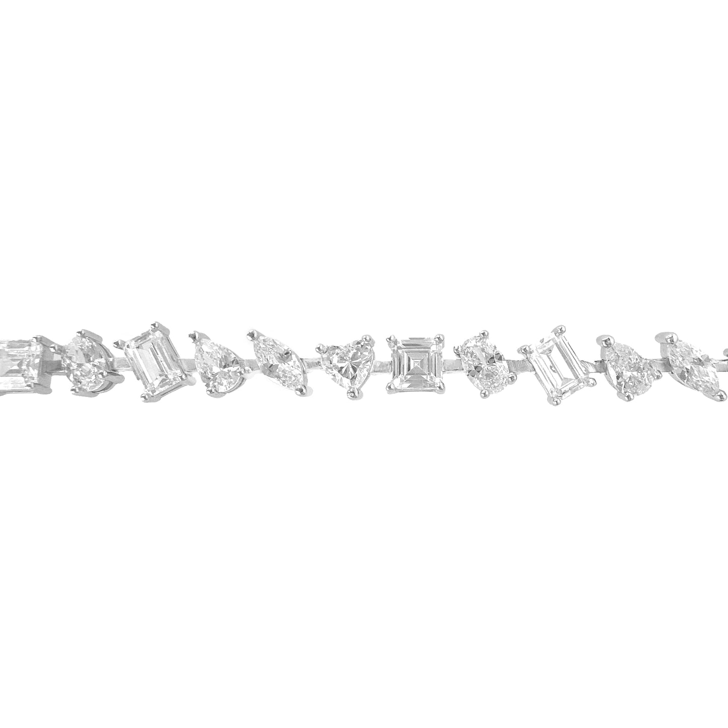 Mixed Stone Tennis Bracelet