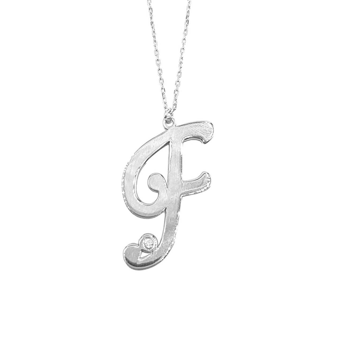 Cursive Letter Necklace