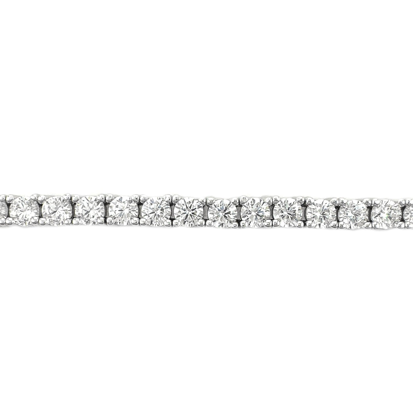 Three mm Ice Cut Tennis Bracelet