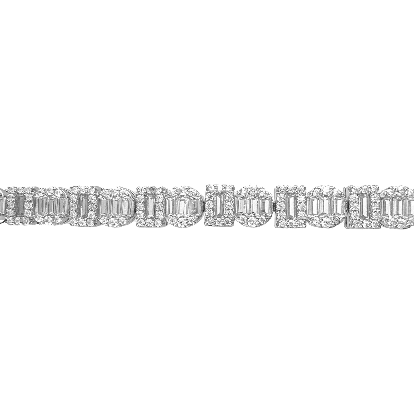 Rectangle & Round Bracelet