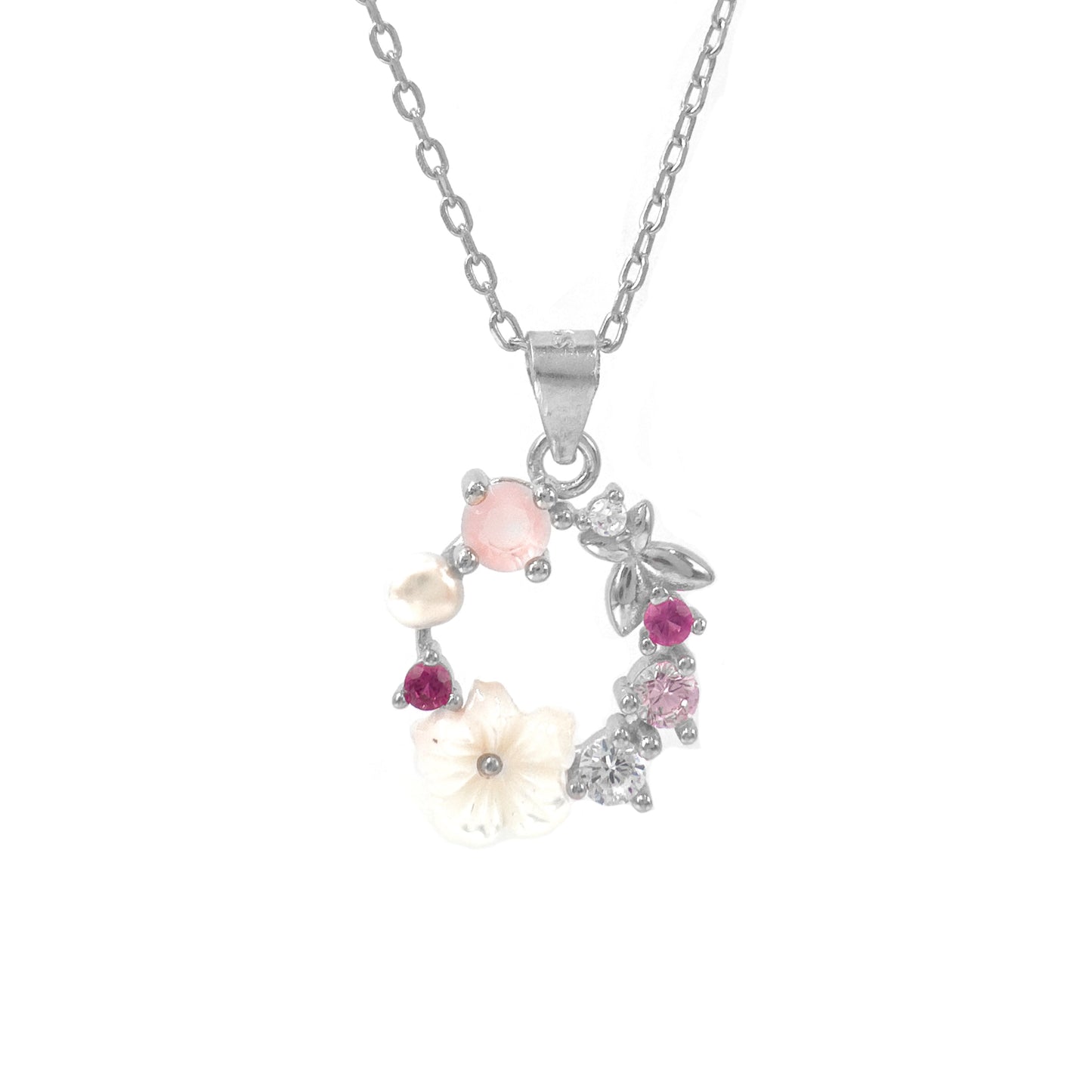 Pearl Flower Necklace