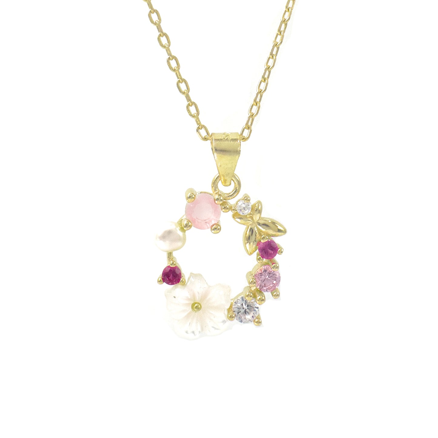 Pearl Flower Necklace