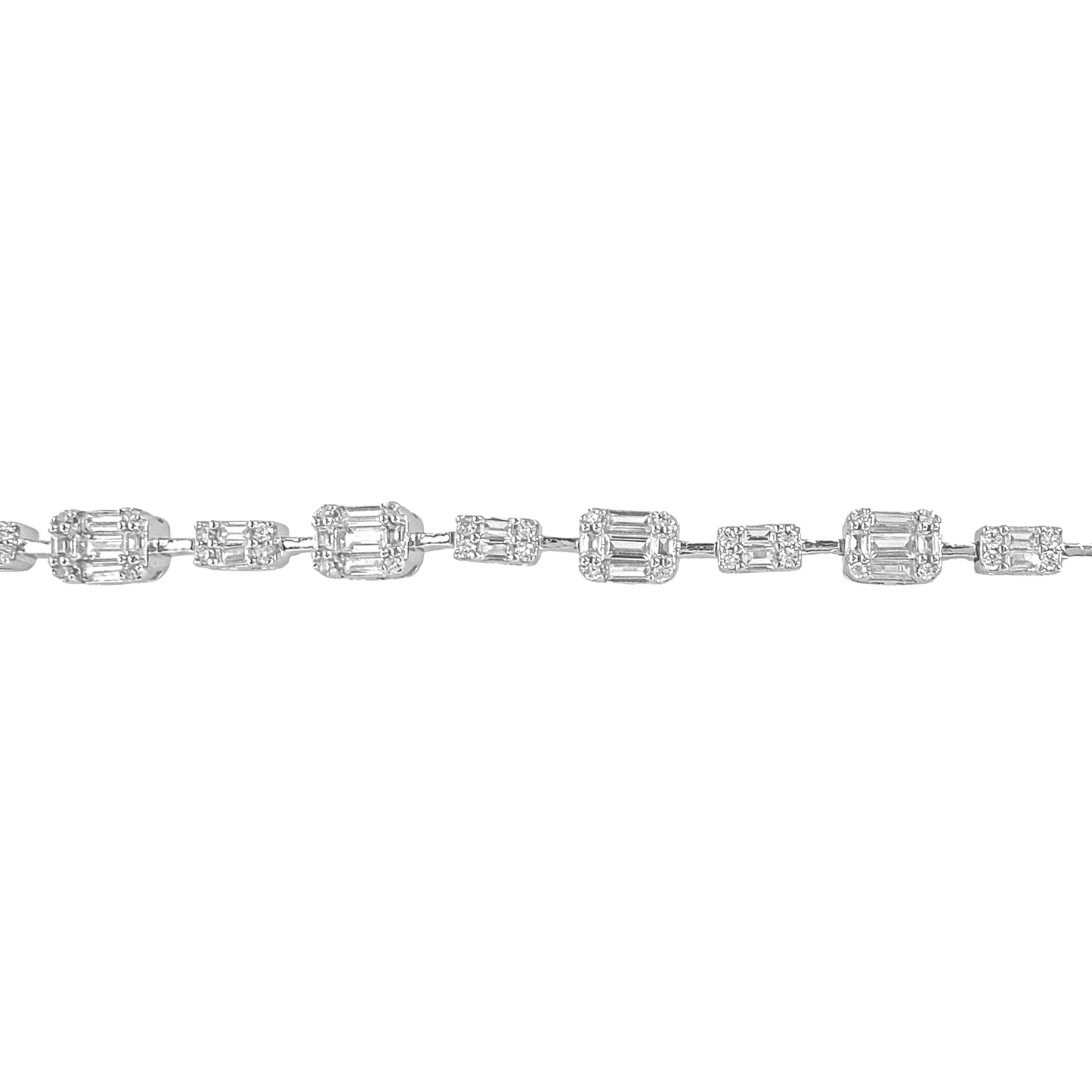 Rectangle Baguette Bracelet