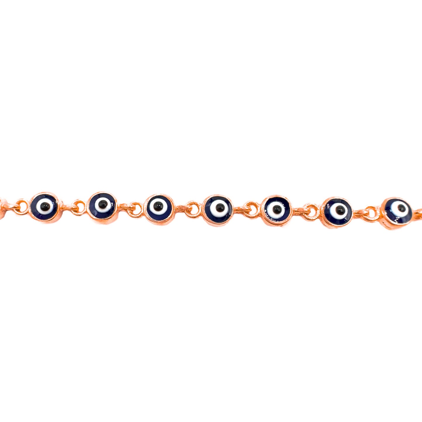Dark Blue Evil Eye Bracelet