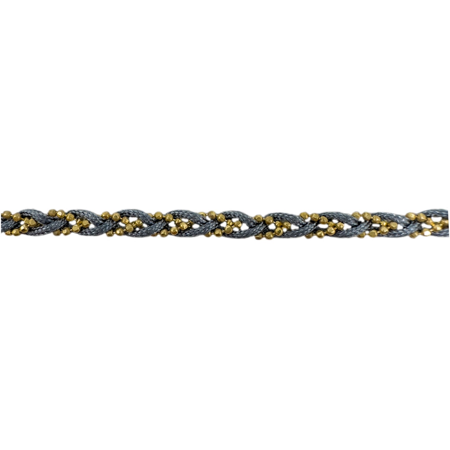 Grey Knitted Anklet