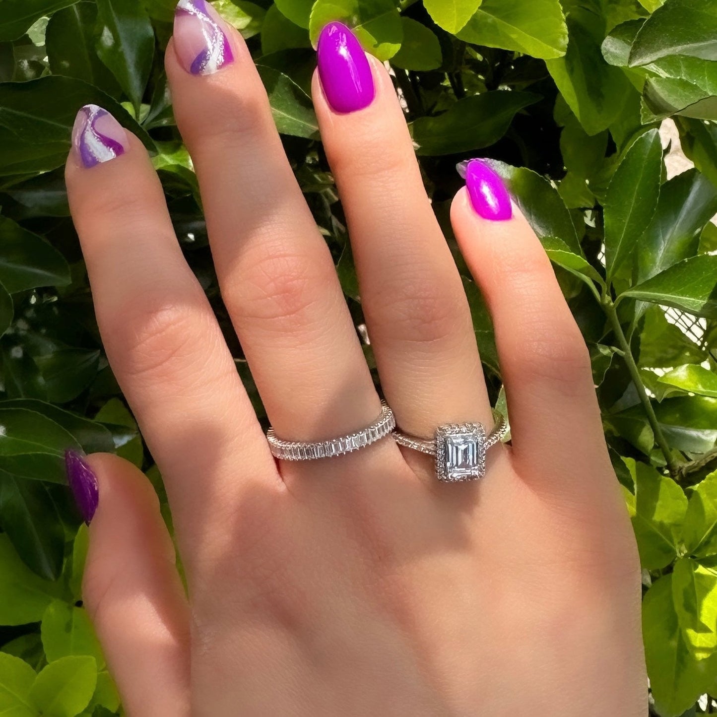 Rectangular Solitaire Ring