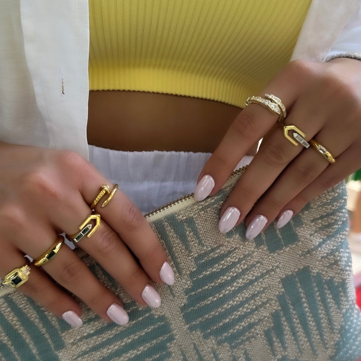 Single Baguette Stone Ring