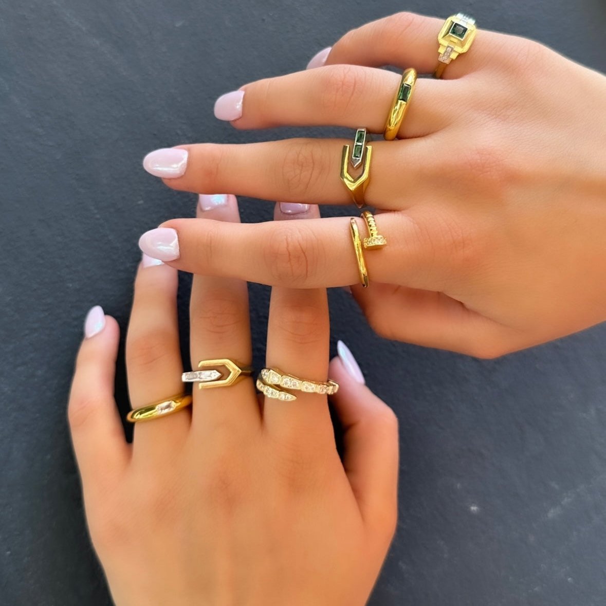 Baguette Stone Vintage Ring