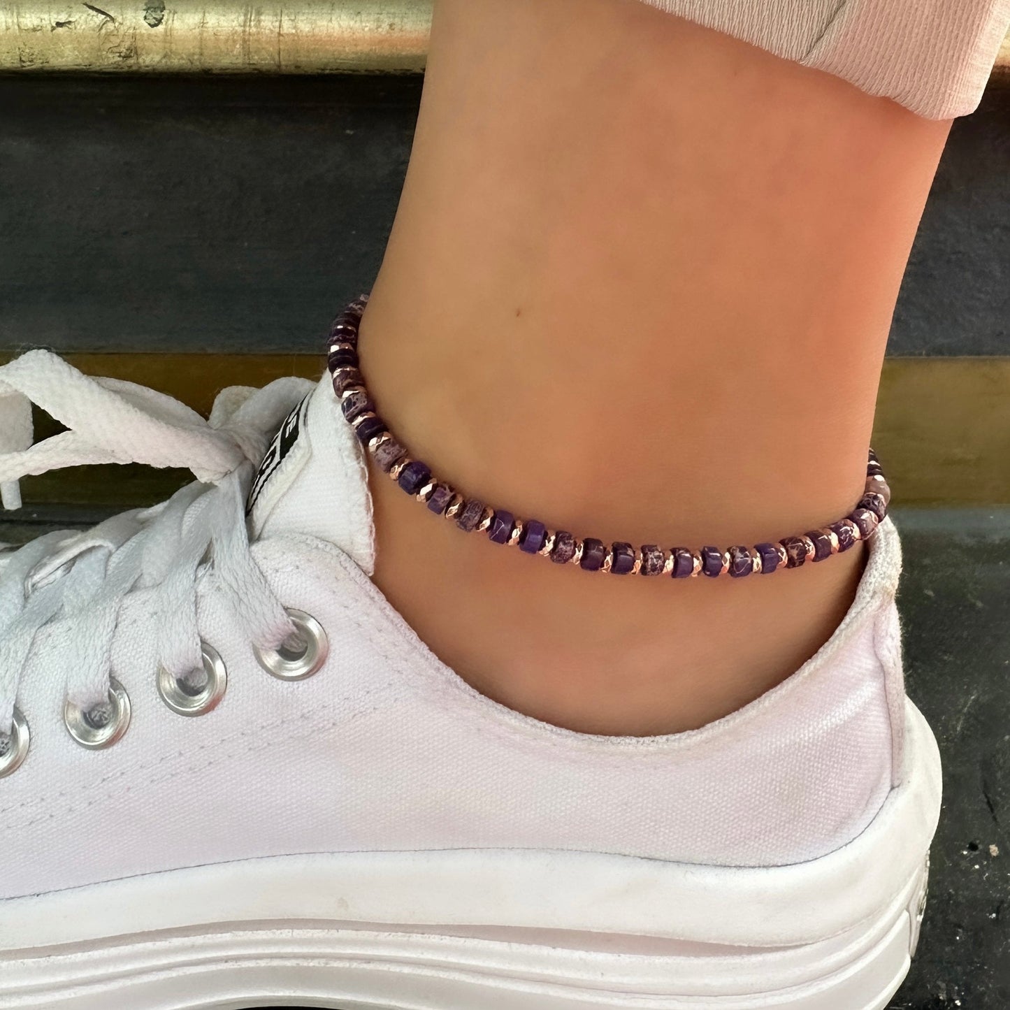 Varasit Stone Anklet