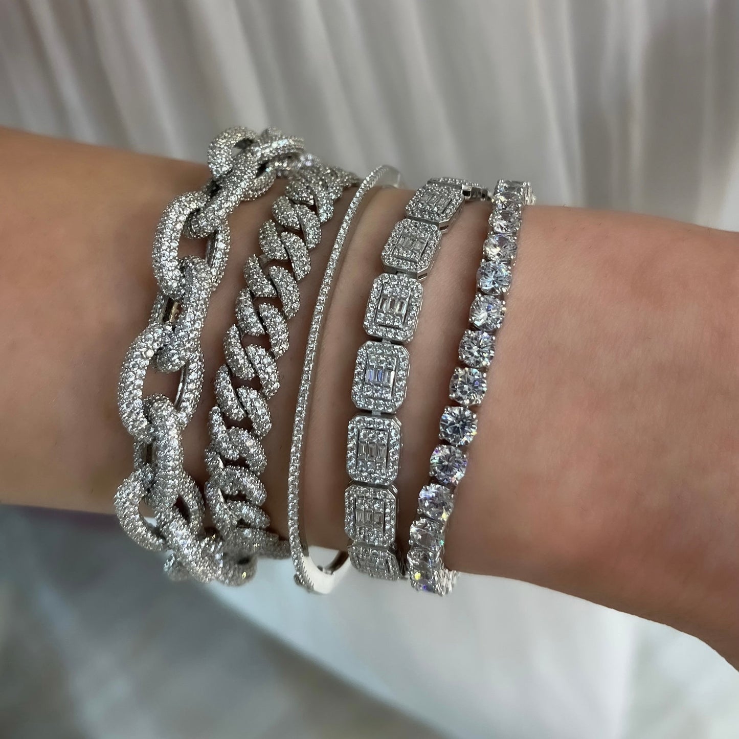Stone Chain Bracelet