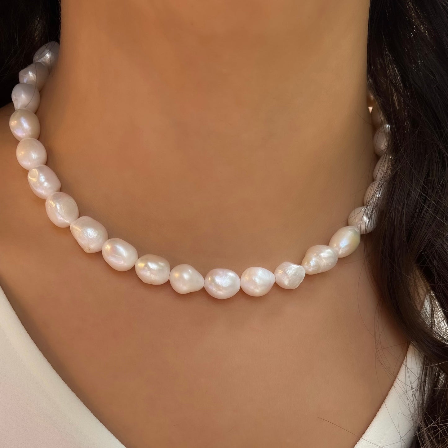 Baroque Pearl Necklace
