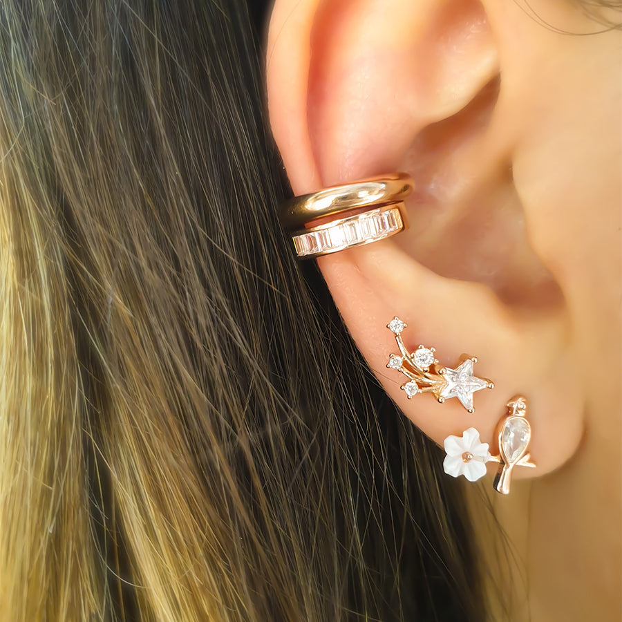 Bird Pearl Earrings