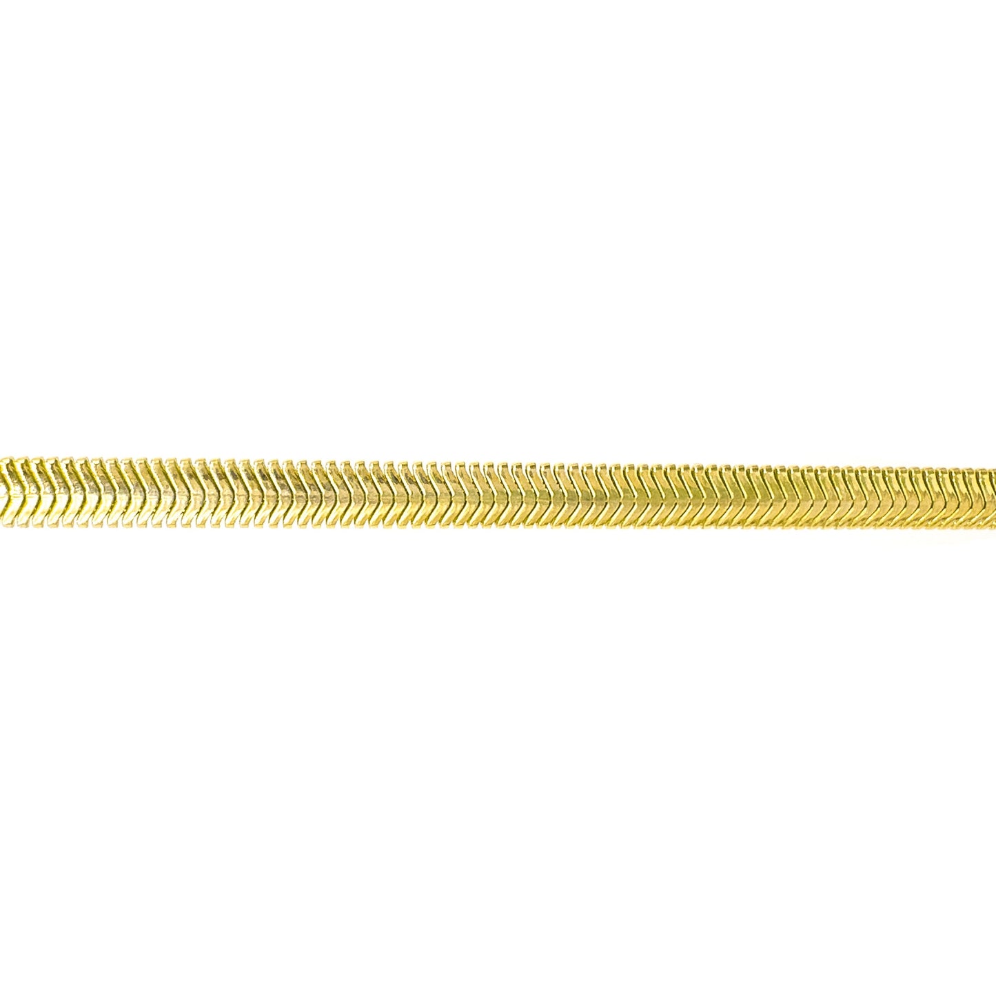 Three mm Herringbone Bracelet